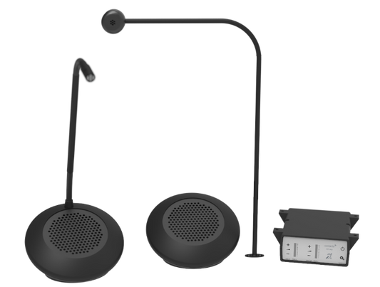 Contacta STS-K072 Window Intercom Pod and Screen Mount Mic System Kit